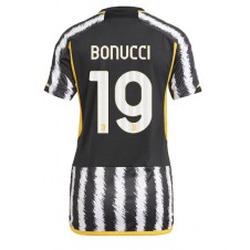 Juventus Leonardo Bonucci #19 Hjemmedrakt Kvinner 2023-24 Kortermet
